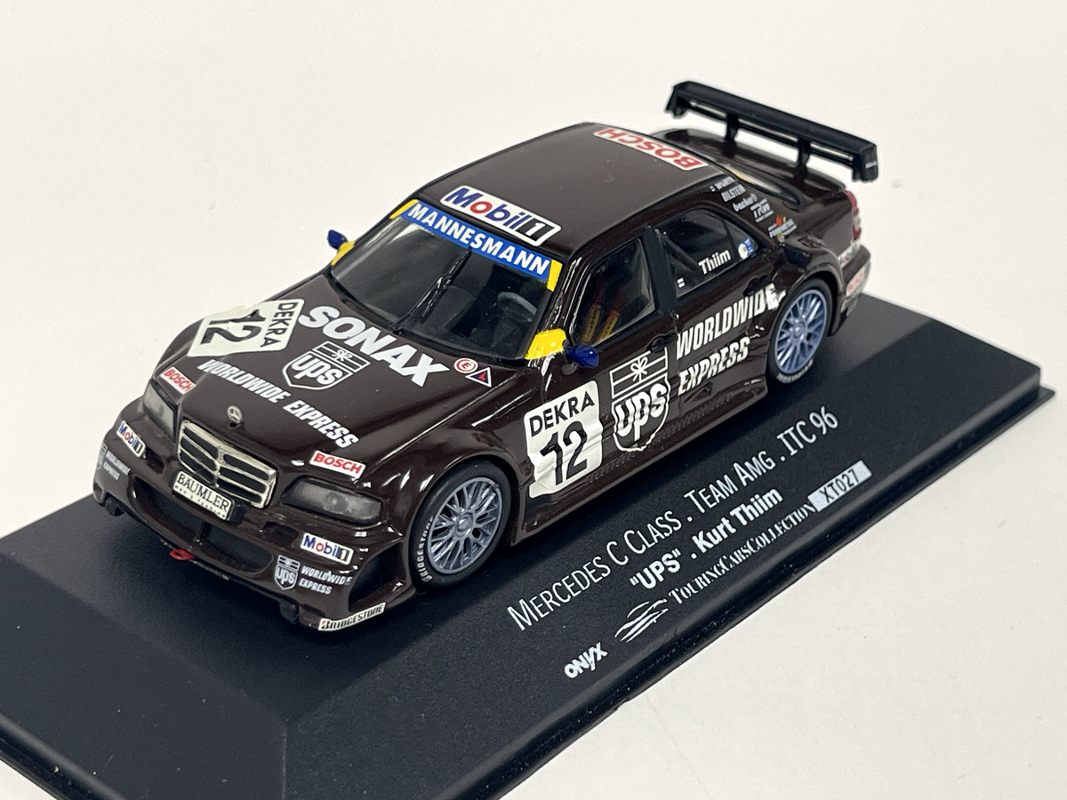 1/43 ONYX Mercedes Benz C Class 1996 ITC Series K.Thiim UPS XT027