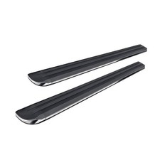 Black Horse Exceed Running Boards Black Fit 2009-2025 Dodge Ram 1500