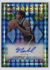 2023-24 Finest Flashback Blue Geometric Refractor 47/99 Noah Clowney Auto 1b30