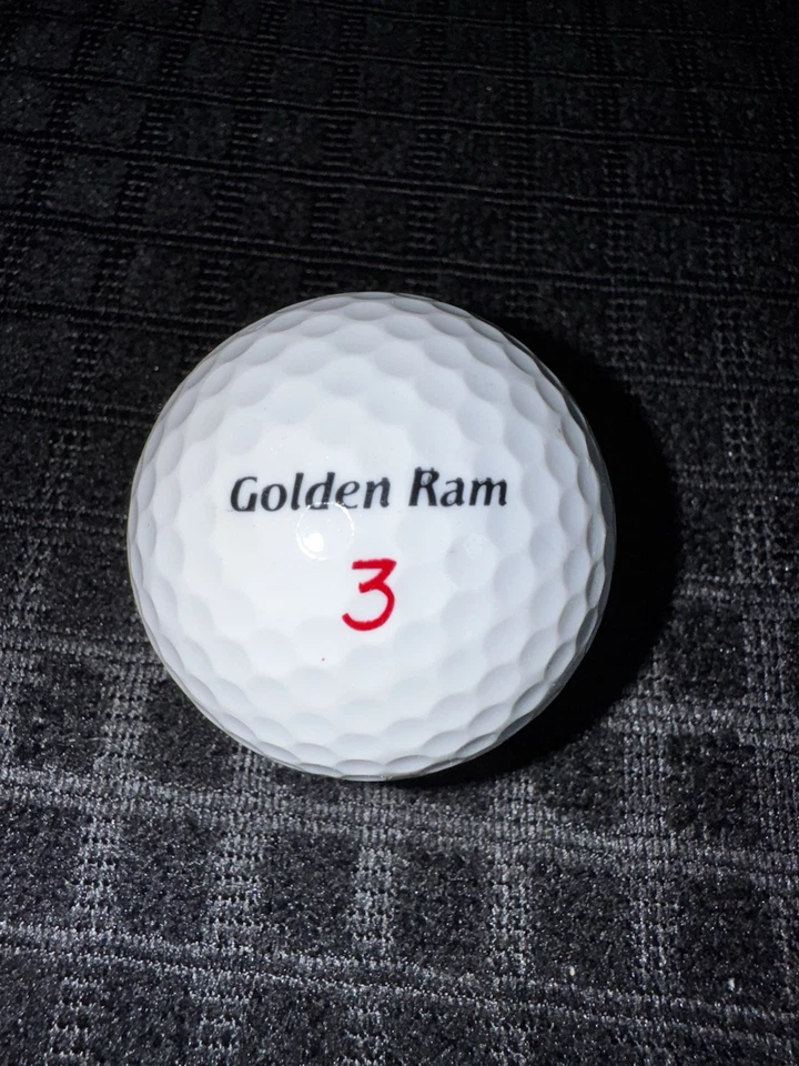 Rare Black Squirrel Golf Club Logo Golf Ball Golden Ram - Image 4 of 4