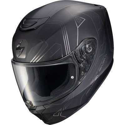 ScorpionEXO EXO-R330 Full-Face Helmet - Bender - Black - Large 33-1305