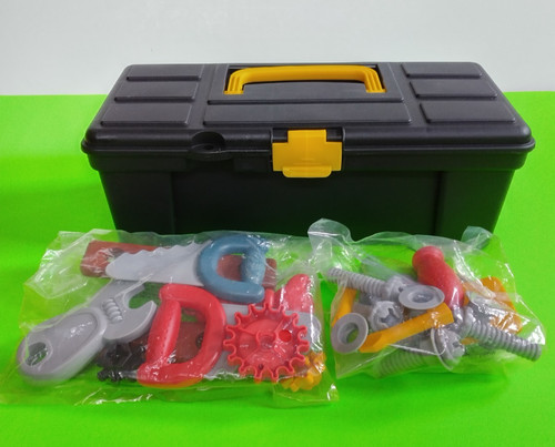 Kids Small Plastic Toolbox & Plastic Accessories