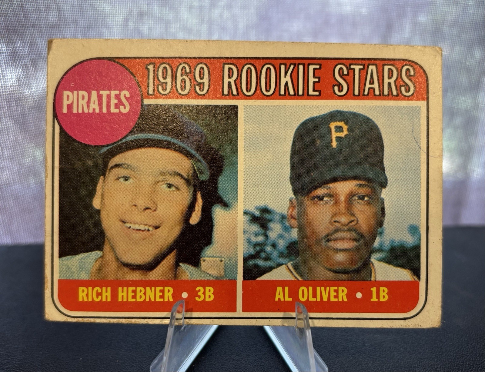 1969 Topps - 1969 Rookie Stars Al Oliver, Richie Hebner #82 (RC)