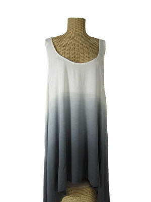 New Torrid Womens 4X Super Soft Knits Ombre Top Sleeveless Pullover Stretch Tank