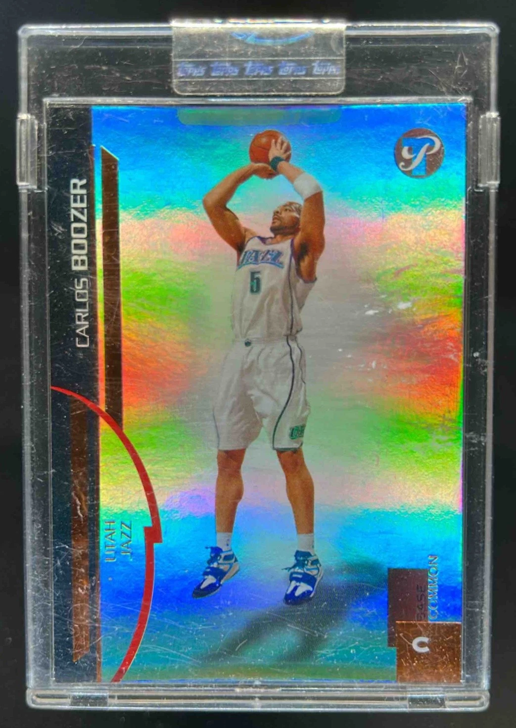 2005-06 Topps Pristine Carlos Boozer Uncirculated #70/325 Jazz