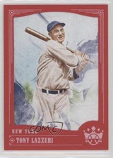 2018 Panini Diamond Kings Red Frame Tony Lazzeri #33 HOF 1h5