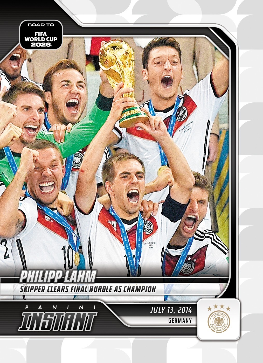 2026 Panini Instant Road to FIFA World Cup #RTWC29 Phillip Lahm Germany PRESALE