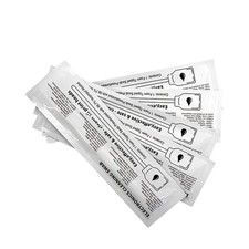 6" Rectangular Foam Tipped Self-saturating Cleaning Swabs, New Alcohol Pad, R...
