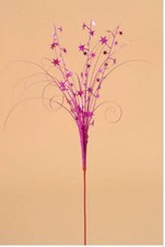 Hot Pink Table Centerpiece Sprays w/ Stars 12 Pcs 19 Party Decor