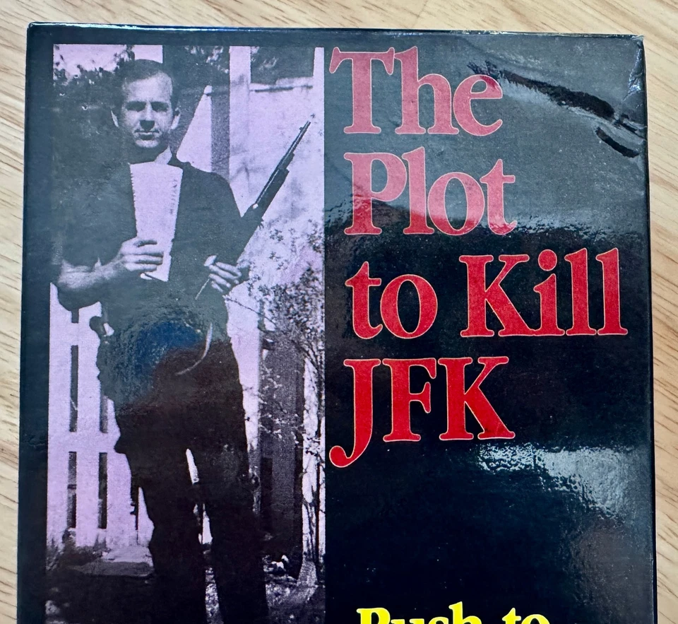 2 VHS -The Plot To Kill JFK: Rush To Judgment &  Beyond  JFK 1988  Antonio - Image 2 of 4