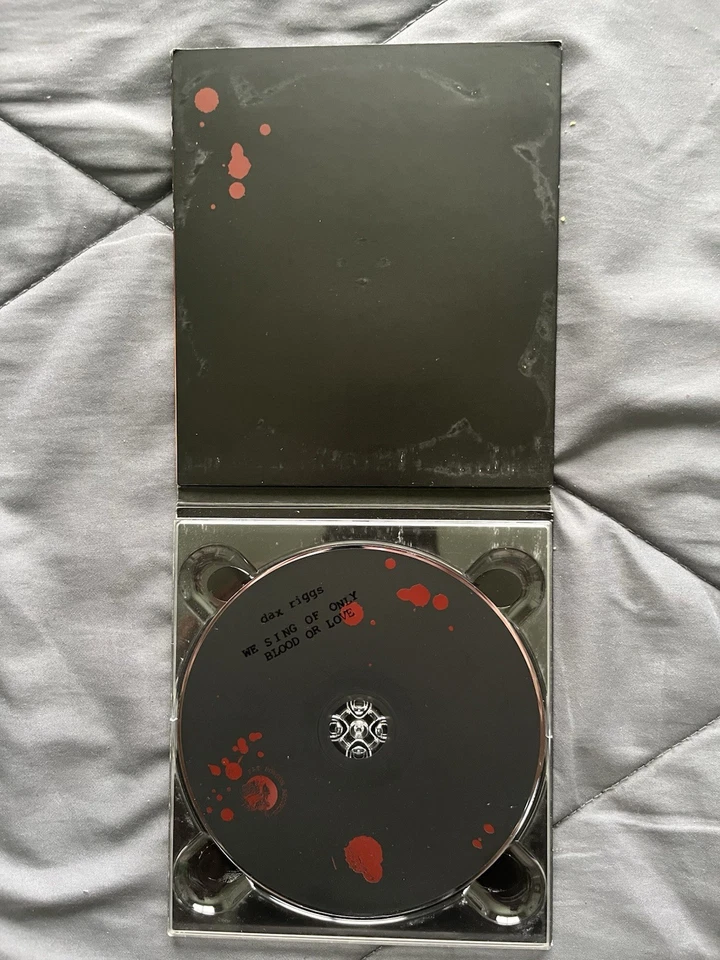 Dax Riggs - We Sing of Only Blood or Love CD 2007 Acid Bath Deadboy Foto 3 de 3