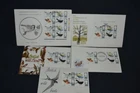 GB first day covers 1966 Birds x 5 all different cover types etc.