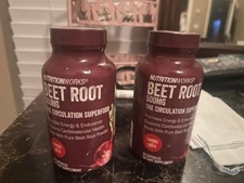 NutritionWorks Beet Root 500MG Capsules The Circulation Superfood