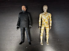 Doctor Who The Claws Of Axos 5” Figure Set - Delgado Master + Axon - Great Used