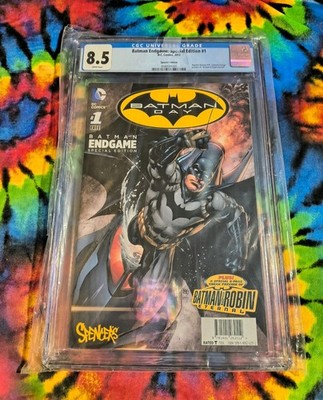 Batman Day Batman Endgame #1 Spencer's Reis Variant HTF RARE SCARCE CGC 8.5 