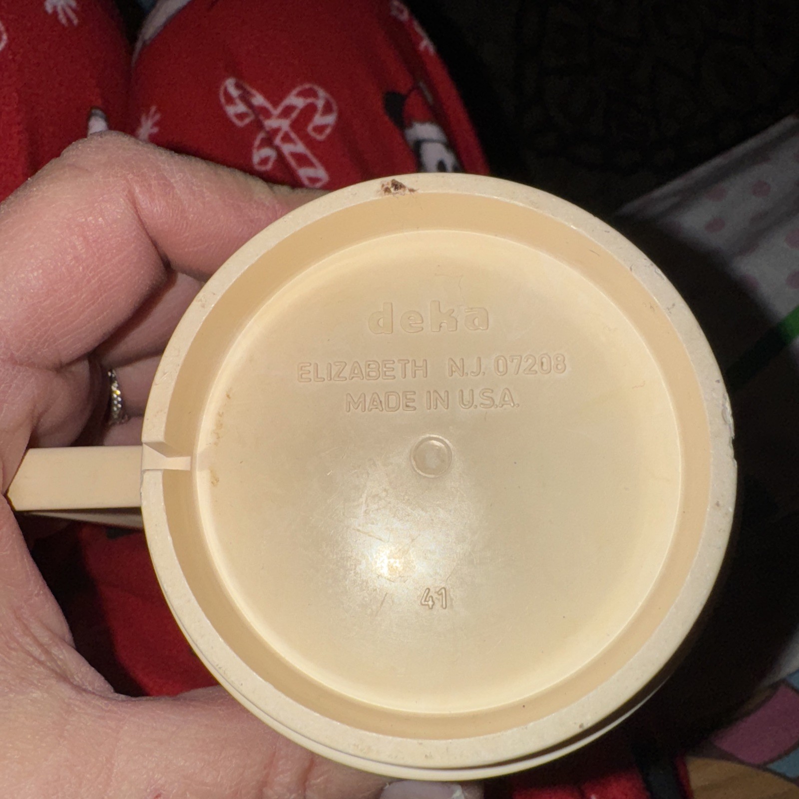 Vintage 1978 Jim Davis Garfield "FOOD IS MY LIFE" Cup Made in USA Deka Plastics