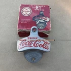 The STARR "X" Stationary Bottle Opener Coca-Cola Vintage w/ Red Box NOS