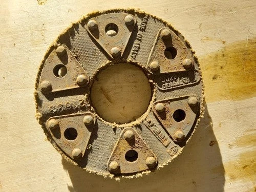 Eje de transmisión Fiat 1100 D 3 juntas cardán original vintage Foto 3 de 3