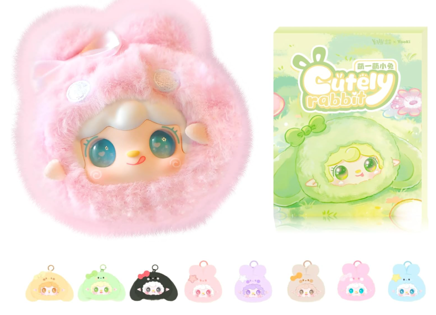 🎀 Full Sealed Case — Yooki V11 Cute Rabbit Blind Box Plush Series