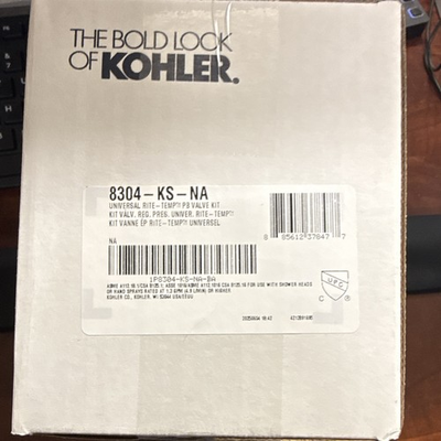 #ad Kohler 8304 KS NA Universal Rite Temp Pressure Balancing PB Valve Kit $79.00
