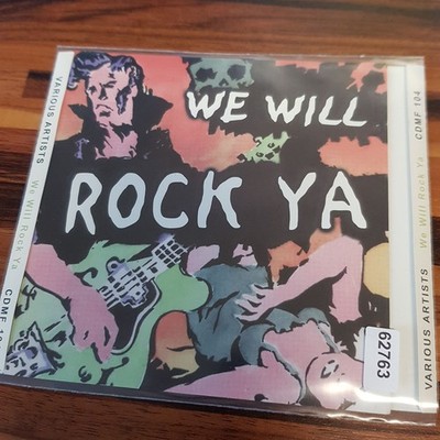 VARIOUS we will rock ya EX/VG+ (CD Album, Rock, TKO Magnum)