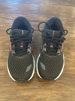 Brooks Addiction GTS 15 Black Mauvewood Women s Size 6.5 Great Condition