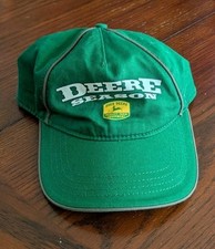 John Deere Snapback Hat Adult One Size Green Deere Season Quality Farm Equipment