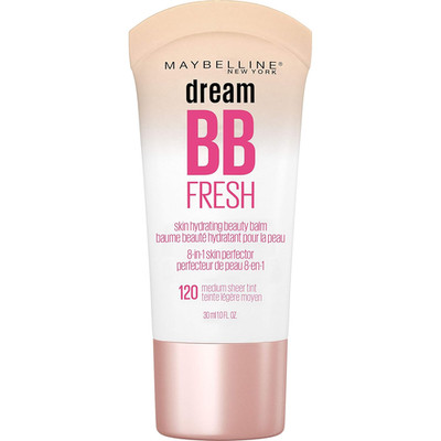 Maybelline Dream Fresh Skin Hydrating BB Cream, 8-In-1 Skin Perfecting Beauty Ba