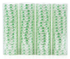 36Rolls Crystal Clear Tape for Gift Wrapping, Transparent Tape Refil
