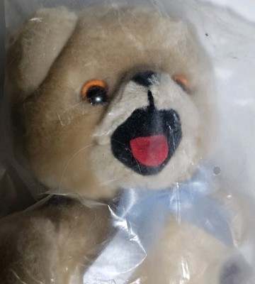 Kuschel Weichspüler Bär Plüschtier Stofftier Russisch Koreanisch 6 3/4 Zoll groß NEU