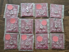 Lot Of 12 Pretty Silver-toned Body Clip Jewelry Non-Piercing Navel Lips NOSE NEW