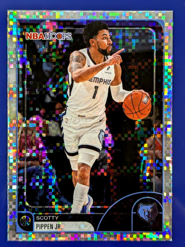 2025-26 Topps NBA Hoops SCOTTY PIPPEN Jr. #163 Light Burst Parallel Grizzlies