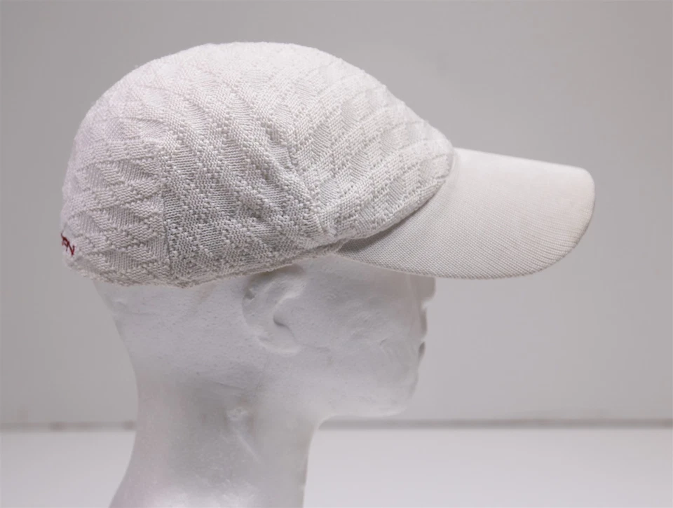 Gorra Air Jordan Vintage Blanca Tejida Flex Ajustada Nike Spellout M/L Mediana Grande Foto 3 de 4