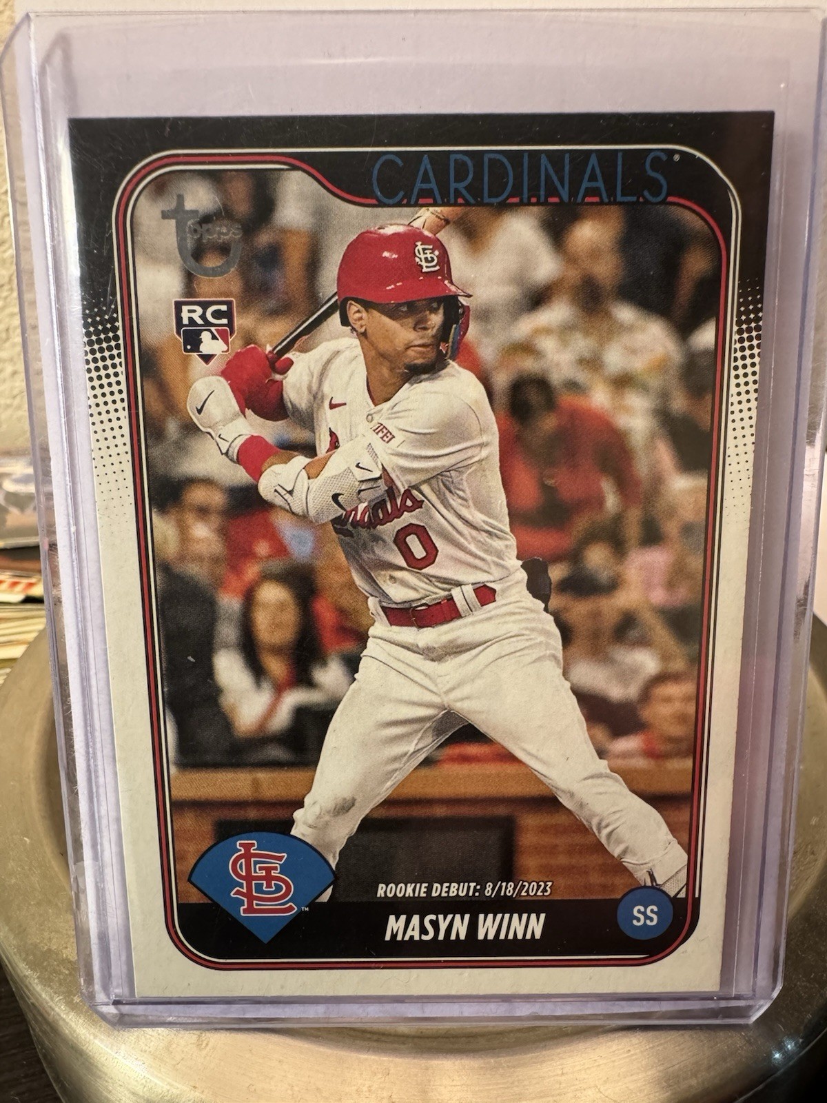 2024 Topps Update Series Rookie Debut Vintage Stock #US272 Masyn Winn /99 (RC)