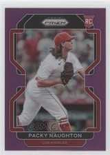 2022 Panini Prizm Tier III Purple Prizm Packy Naughton #265 s9z