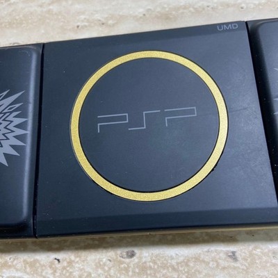 Sony PSP 3000 Monster Hunter Portable 3rd Matte Black & Gold