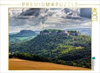 Calvendo Puzzle KöNigstein Fortress | 1000 Pieces, Finished Size 25.2 × 18.9 In