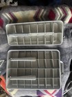 Vintage Frigidaire Quickube Aluminum Metal Ice Cube Trays 1 Single & 1 Double — photo 5