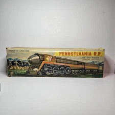 Pennsylvania R.R. 3140/Tin Litho Battery Operated Train W/Box/Modern Toys/JAPAN