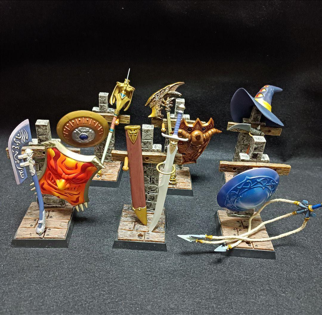 Dragon Quest Legend Item Gallery Figure Set 6 No Box | eBay