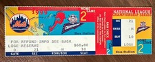 Oct 16 1999 NY Mets NLCS Game 4 FULL Ticket vs Braves - Olerud HR 3 RBI Mets Win