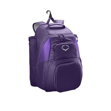 EvoShield Purple Sport Equipment Bag Backpack Water Resistant Gear Organizer