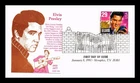 Dr Jim Stamps Gann Cachet 1993 Elvis First Day Cover Pictorial Cancel