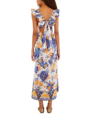 Farm Rio Summer Flowers Maxi Dress Women's | eBay