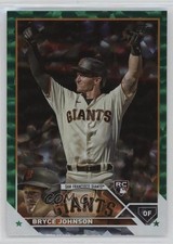 2023 Topps Series 2 Green Foil /499 Bryce Johnson #571 02qc