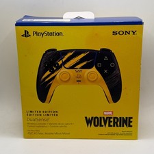 DualSense Wireless PlayStation 5 PS5 Controller Marvel's Wolverine Battle Yellow
