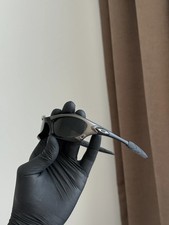 Oakley Minute Splice Redux Silver Black Vintage Sunglasses Gorpcore USA Y2K