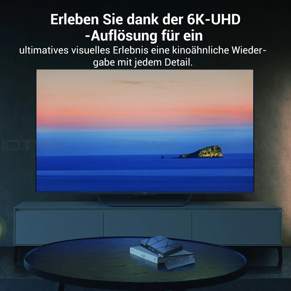 NEU Android 14.0 Smart TV BOX 4GB 128GB WIFI6 Netzwerk Media Player Quad Core DE - Bild 4 von 4