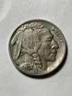 1938-D Buffalo 5C Nickel Better Date Nice Original Coin