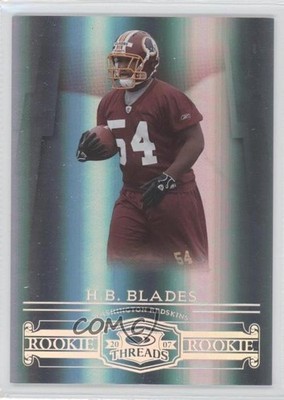 2007 Donruss Threads Century Proof Silver 69/100 HB Blades #163 Rookie RC 0l1